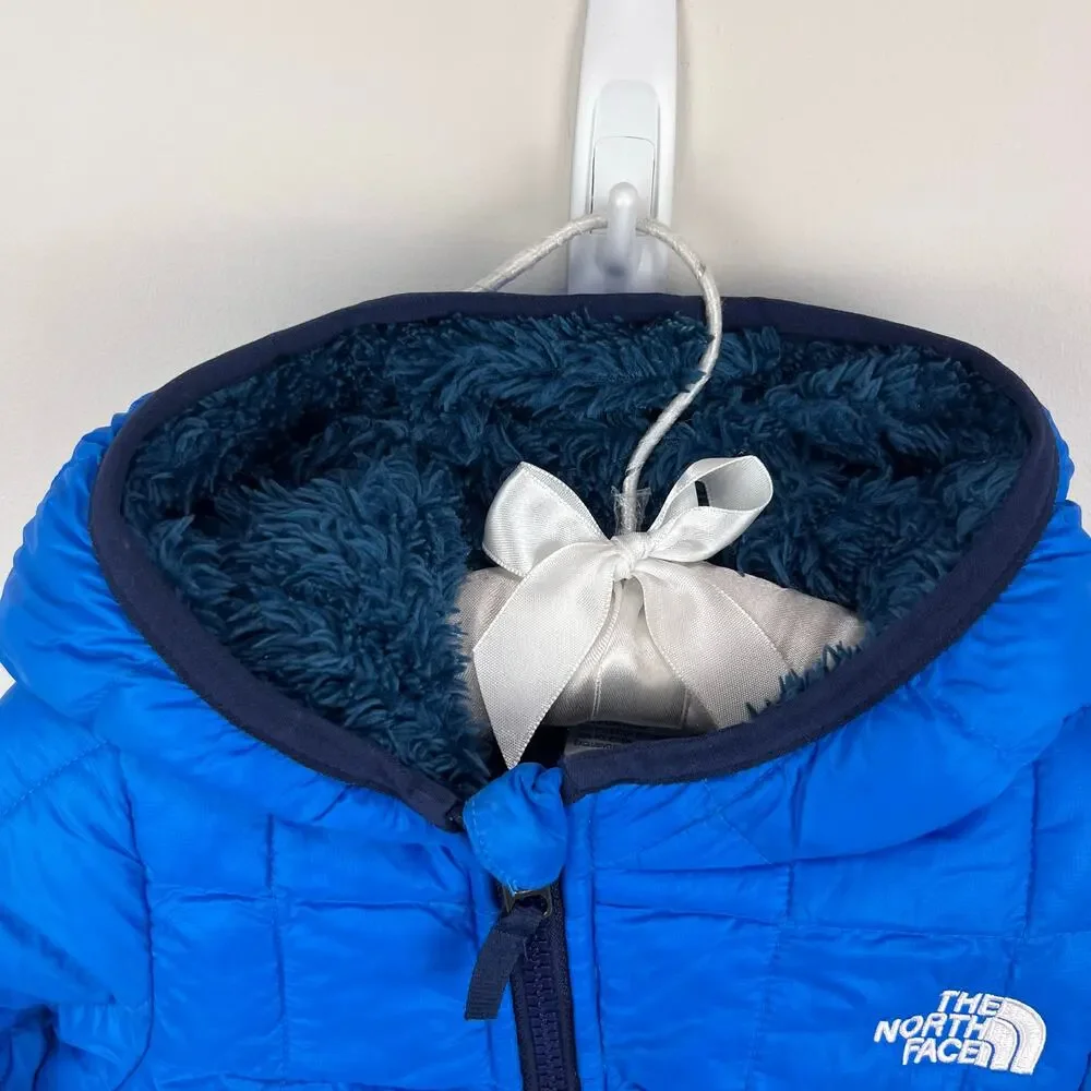 The North Face Infant Thermoball Eco Bunting Snow Suit Blue 6-12 Months - Picture 2 of 9